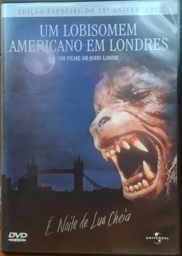 DVD - "Um Lobisomem Americano em Londres" - Edição Especial do 20º Aniversário