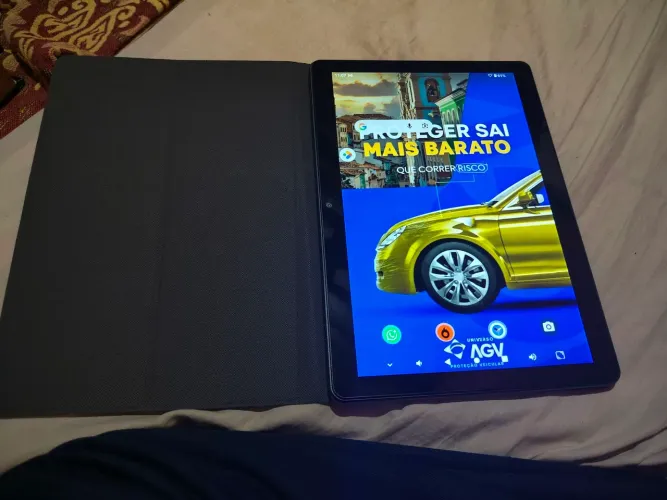 Tablet novo nem 1 mês de uso 
