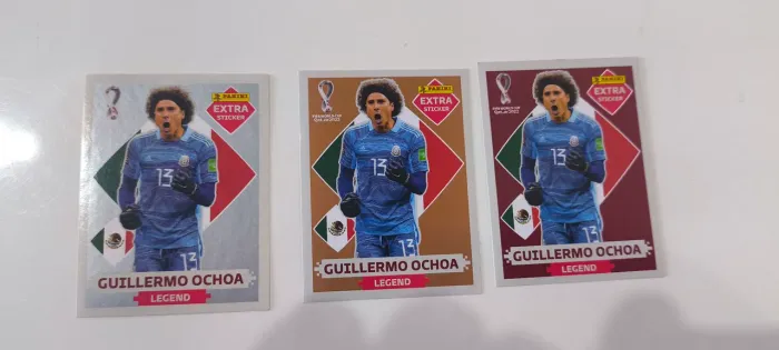Extra Legend 3 Guilhermo Ochoa Copa do Mundo