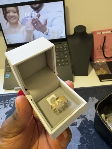 Anel em ouro 18 k