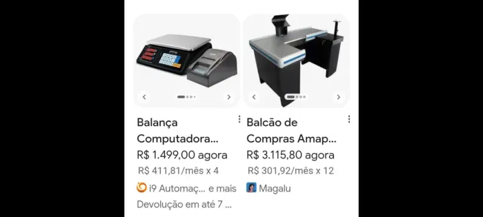 Kit de empacotamento e registro de mercadorias 
