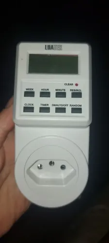 Timer Temporizador Digital de Tomada da marca Luatek