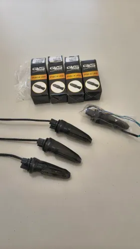 Seta led fumê