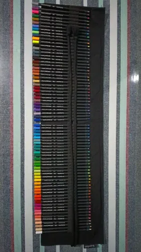 Lápis de cor Faber Castell Supersoft 72 cores