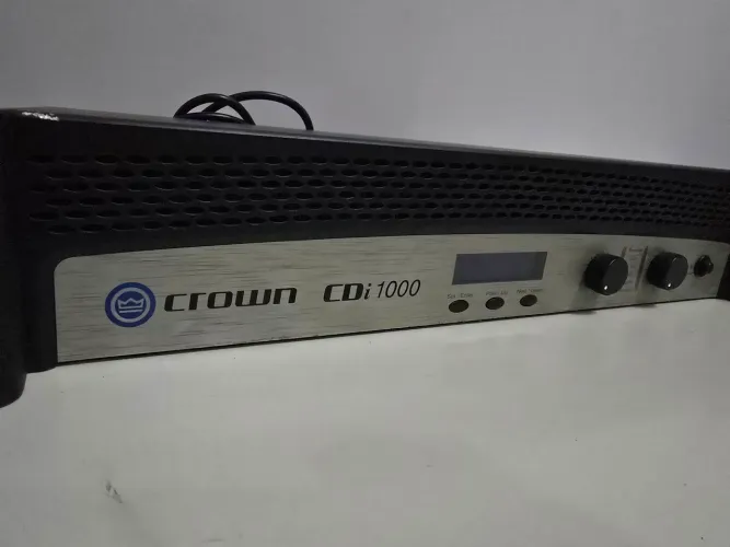 AMPLIFICADOR DE POTÊNCIA CROWN CDi 1000