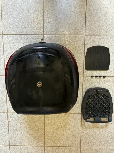 Baú Bauleto AWA Proos 41L + Suporte | Excelente Estado