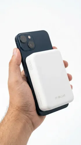 Powerbank Carregador Portátil Bateria Indução 10.000mAh - FRETE GRÁTIS