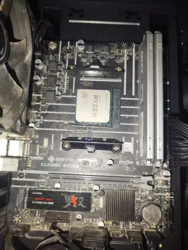 Ryzen 5 4500 + B450m Soyo Classic