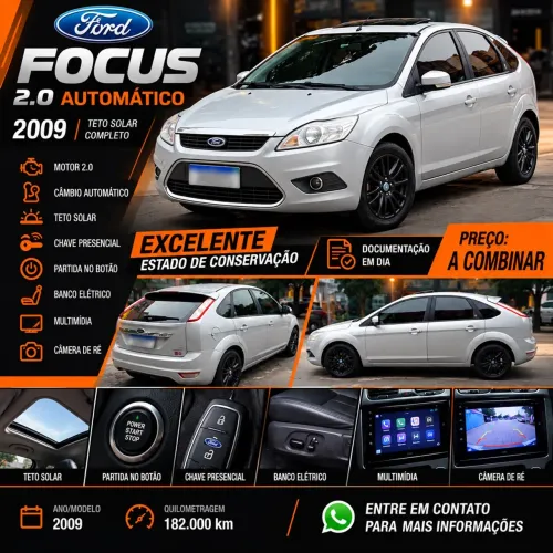 Ford Focus Ghia/ XR 2.0 /ghia 2.0 16V Flex 5P 2009