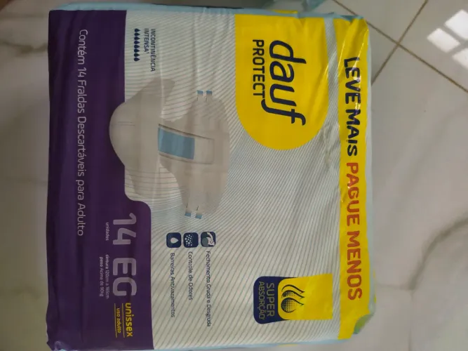 Fralda Adulto - 3 pacotes EG