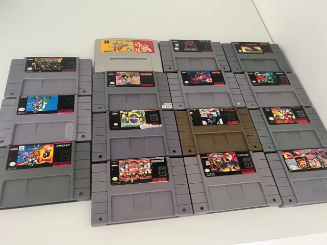 Cartuchos Super Nintendo