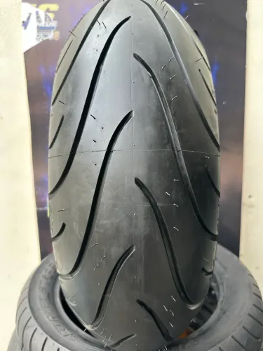 PNEU DE MOTO SEMI NOVO MICHELIN PILOTROUD 2 190/50-17 Traseiro