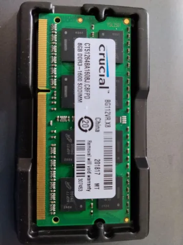 MEMÓRIA RAM DDR3 DE 8Gb.