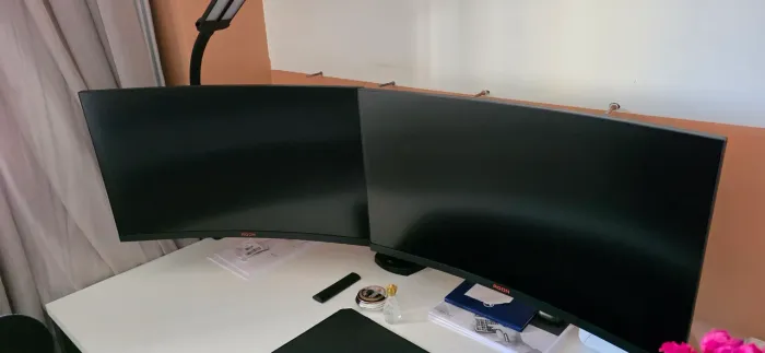 Monitor Gamer Curvo 31,5" AOC Agon e Suporte