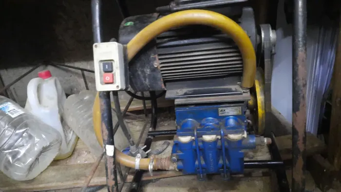 Lavadora de alta pressão a pistão profissional 