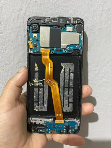 Samsung A10  Placa mãe e placa de carga Funcionando 