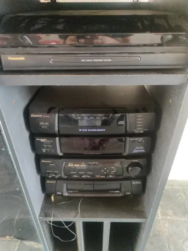 Son Panasonic CD,disco e fita