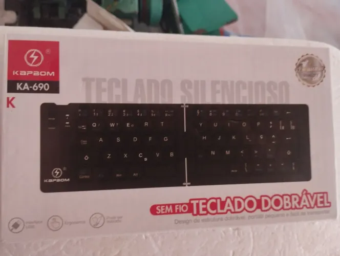 Teclado Dobrável sem fio