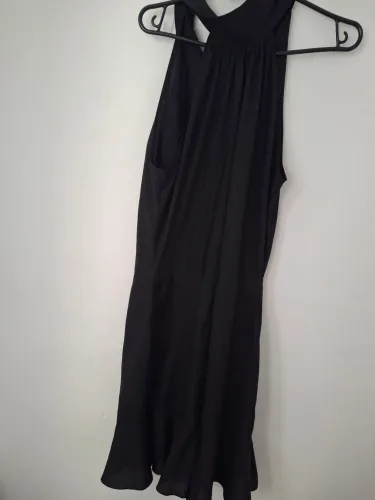 VESTIDO DE SEDA PRETO - MUSA