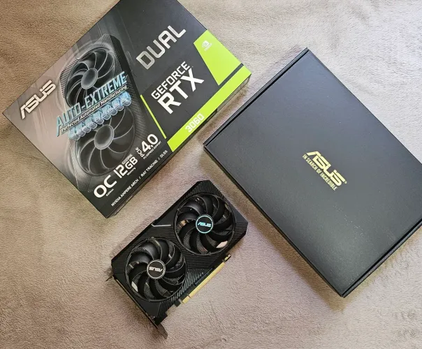 Nvidia RTX 3060 12gb asus dual
