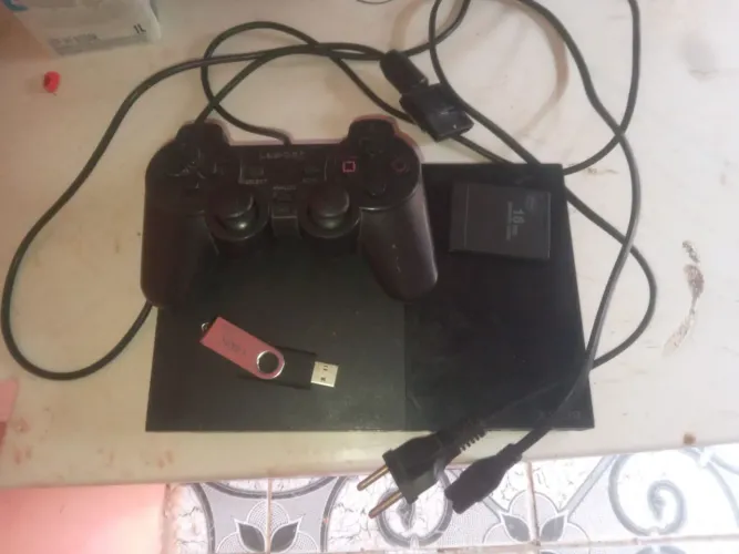Vídeo game top baratinho Playstation2 ps2 
