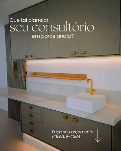 Bancadas em Porcelanato sob medida!!