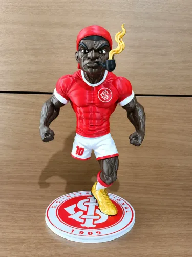 Mascote do Internacional 25cm - Estilizado e Super Detalhado