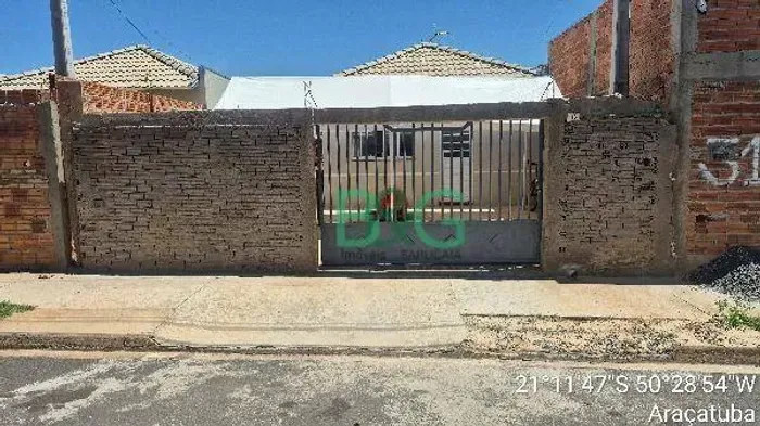 Casa à venda, 44 m² por R$ 87.819,45 - Conjunto Habitacional Luana II - Araçatuba/SP