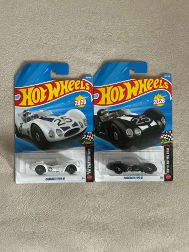 Dupla maserati tipo 61 Hotwheels