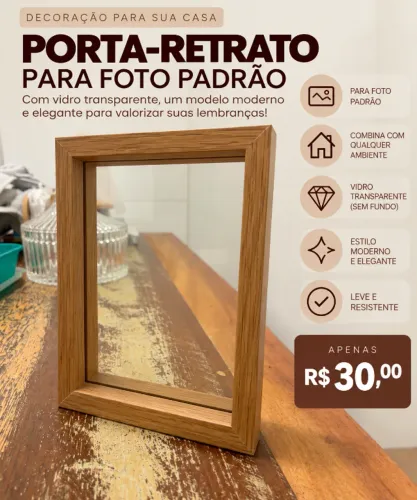 Porta-retrato - foto padrão