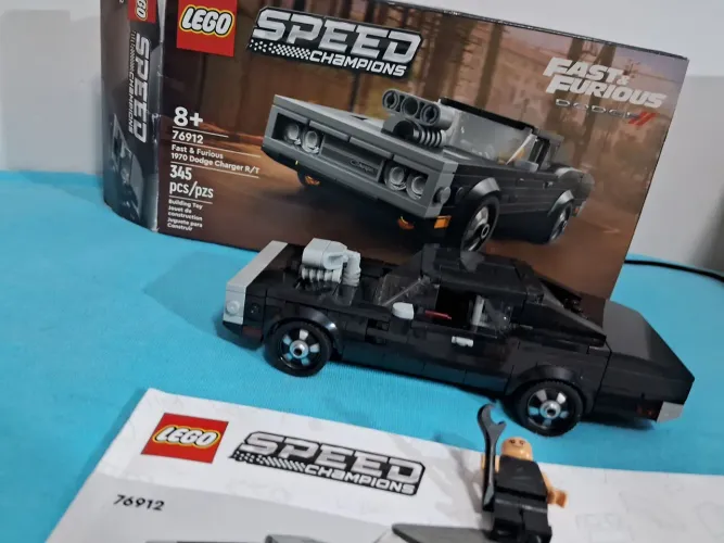 Lego dodge torreto 76912 original unico, 345 pecas.
