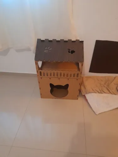 Vendo casinha gato e toca