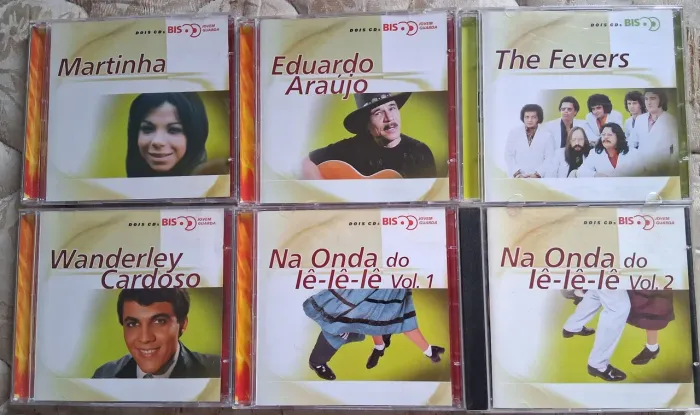 Coleção Jovem Guarda - CDs Duplo