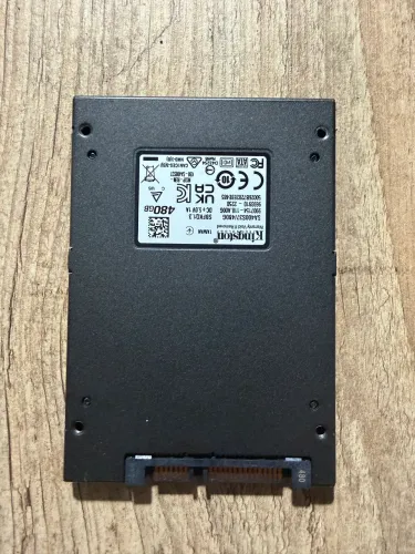 Ssd sata Kingston 100% novo (Aceito Cartão)