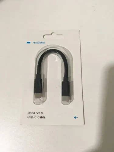 cabo curto Hagibis USB4 V2.0 USB-C 8K / 60Hz 80Gbps 240W - LACRADO