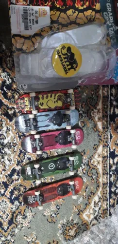 skates de dedo (originais), kit com 7.