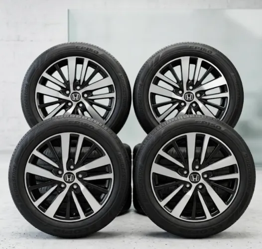 Jogo de Rodas + Pneus Originais Honda City Touring 2024
