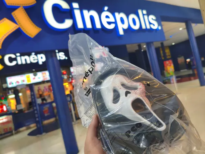 Balde de Pipoca Pânico 7 Cinépolis! 