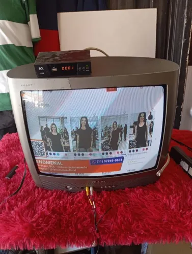 Tv 21 polegadas sem controle Philips