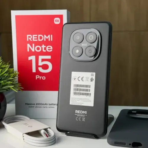 Redmi Note 15 Pro 8/256GB Black - Pronta Entrega