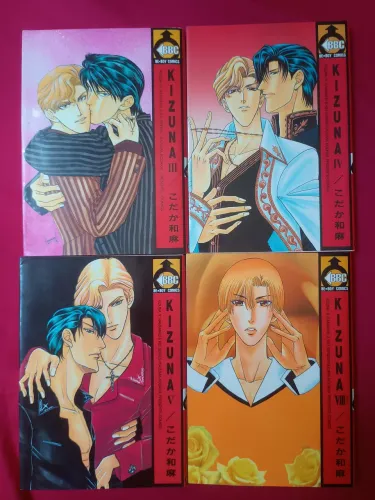 Kizuna - Mangá yaoi - 4 volumes