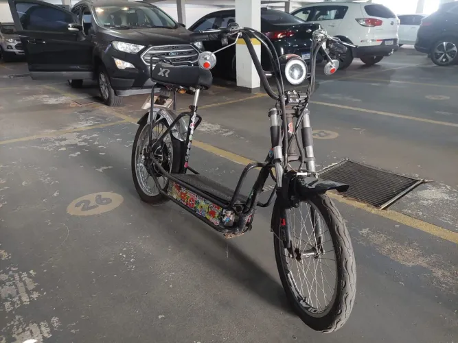 Bicicleta elétrica Duos 800w - customizada