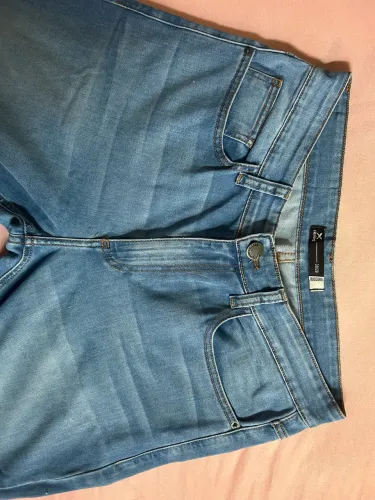 Calça Jeans Masculina Tradicional Corte Reto
