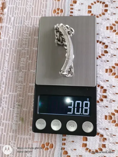Pulseira chapa de prata 925