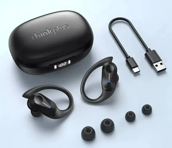 Fone bluetooth 5.3 Lenovo livepods lp75 corrida thinkplus