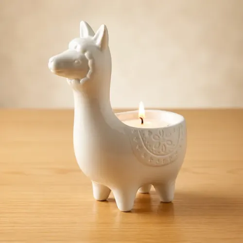 Kit Porta Vela Alpacas