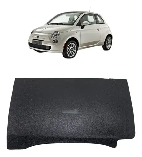 Moldura Inferior Painel Joelho Fiat 500 2012 620185100 Preto
