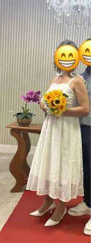 Vestido noiva civil