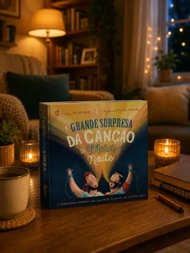 Livro, infantil, cristão, bíblicos, A Grande Surpresa da Canção da Meia-Noite