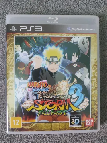 Naruto Shippuden Ultimate Ninja Storm 3 Full Burst PS3 - Naruto PlayStation 3